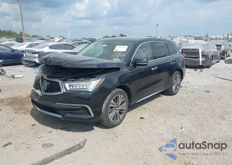 2019 Acura Mdx Tech Pkg z USA, uszkodzony, nr VIN 5J8YD4H52KL005170